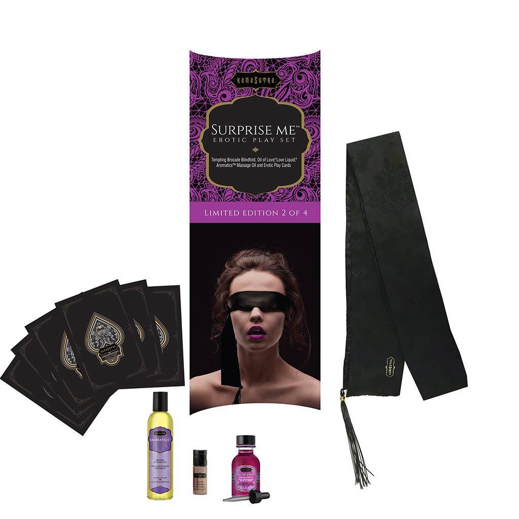 Kama Sutra Surprise Me Erotic Play Set (Limited Edition) Default Title Bedroom Bondage Kits - Tophatter Daily Deals