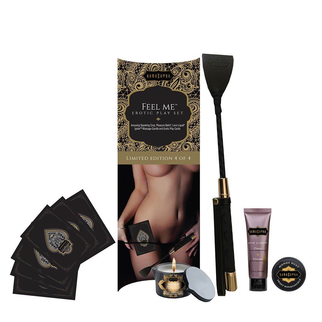 Kama Sutra Feel Me Erotic Play Set (Limited Edition) Default Title Bedroom Bondage Kits - Tophatter Daily Deals
