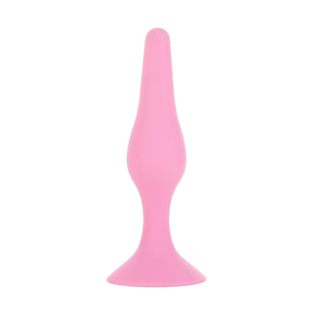 BMS PL Silicone Butt Plug in Pink Anal Sex Toys - Tophatter Daily Deals