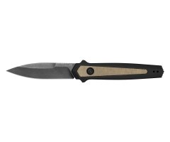 Kershaw Launch 15 - Automatic - Aluminum Handle with Micarta Inlay - CPM-MagnaCut Steel - 7950 Automatic Knives - Tophatter Daily Deals