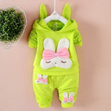 Baby long sleeve suit Light green 0 - Tophatter Daily Deals