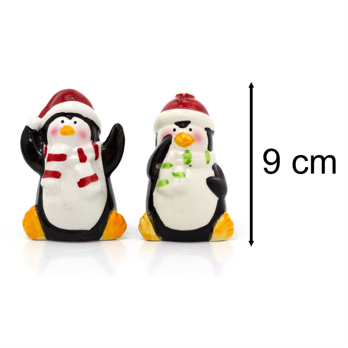 Christmas Penguin Salt & Pepper Pots | Festive Novelty Salt & Pepper Shakers Salt and Pepper Shakers - Tophatter Daily Deals