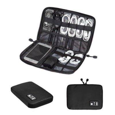 Cable Organizer Bag - Travel Tech Accessories Storage Case Cable Management & Organizers - Tophatter Daily Deals