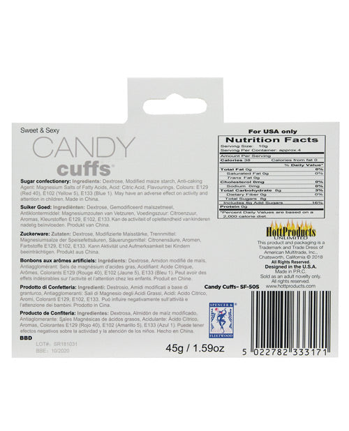 Candy Cuffs Candy - Tophatter Daily Deals