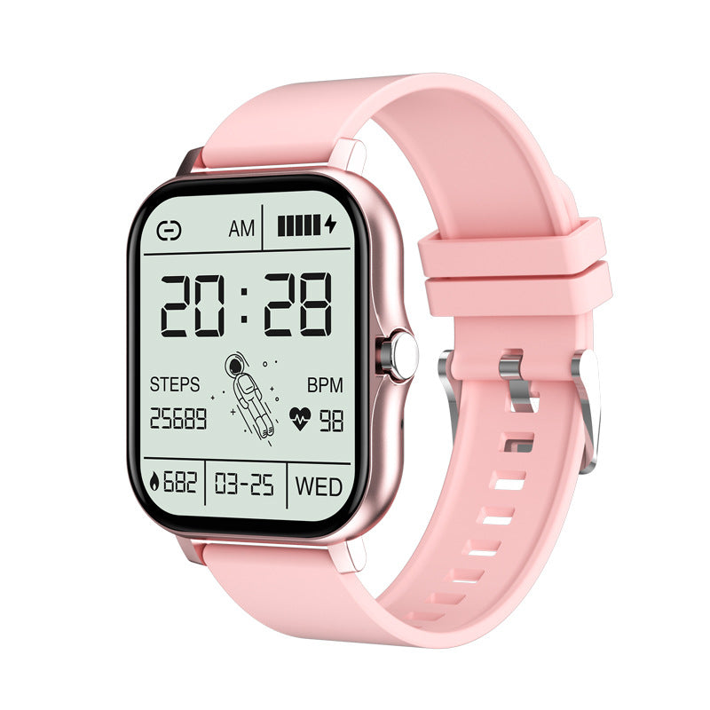 Blood Pressure Heart Rate Sleep Monitoring Sports Bracelet Pink 0 - Tophatter Daily Deals