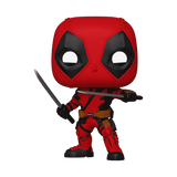 Deadpool & Wolverine – Deadpool with Swords Pop! Vinyl Figure Pop! Vinyl Figure - Tophatter Daily Deals