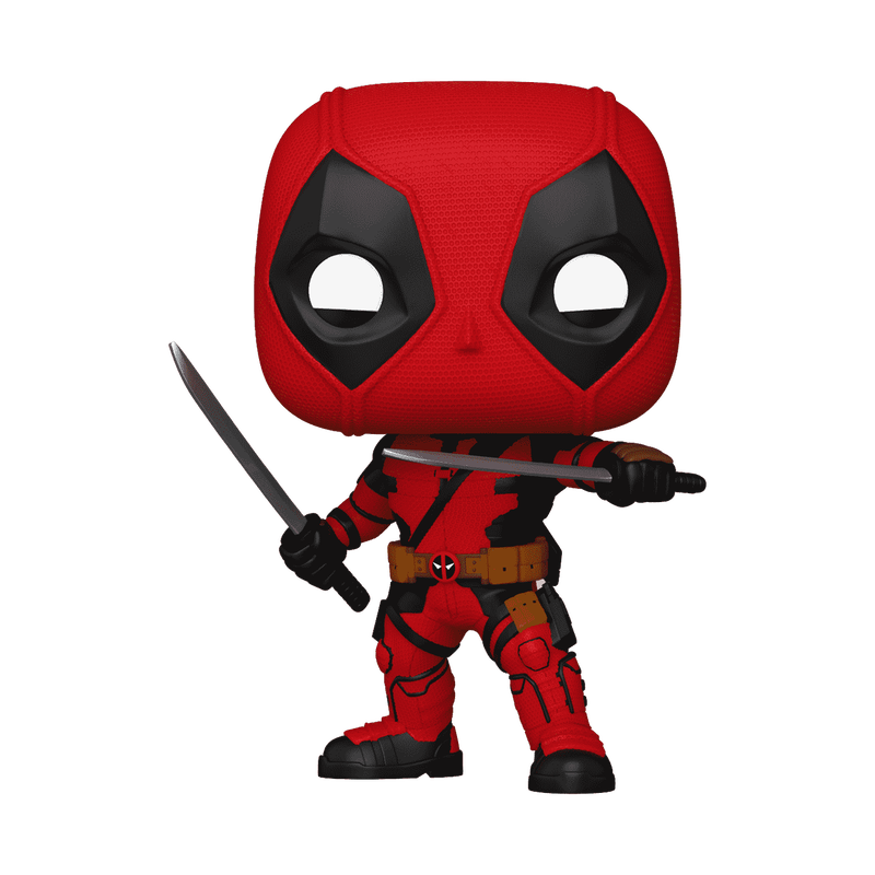 Deadpool & Wolverine – Deadpool with Swords Pop! Vinyl Figure Pop! Vinyl Figure - Tophatter Daily Deals