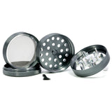 63MM aluminum alloy rocker smoke grinder 0 - Tophatter Daily Deals