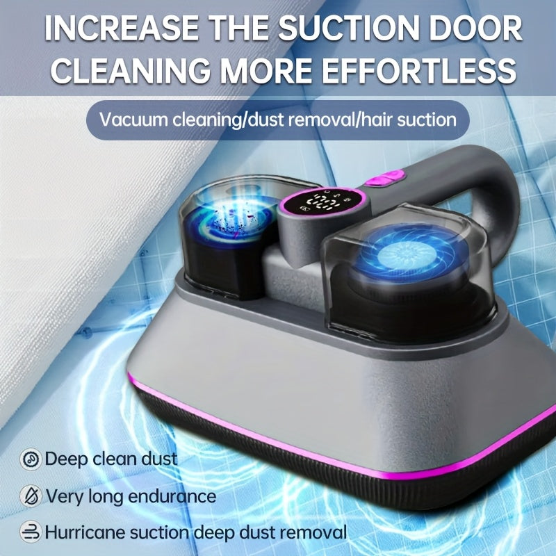 Wireless Dual-Cup Vacuum Cleaner with LED Display Vacuum & Floorcare > Vacuum - Tophatter Daily Deals
