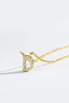A To F Zircon 925 Sterling Silver Necklace Necklaces - Tophatter Daily Deals