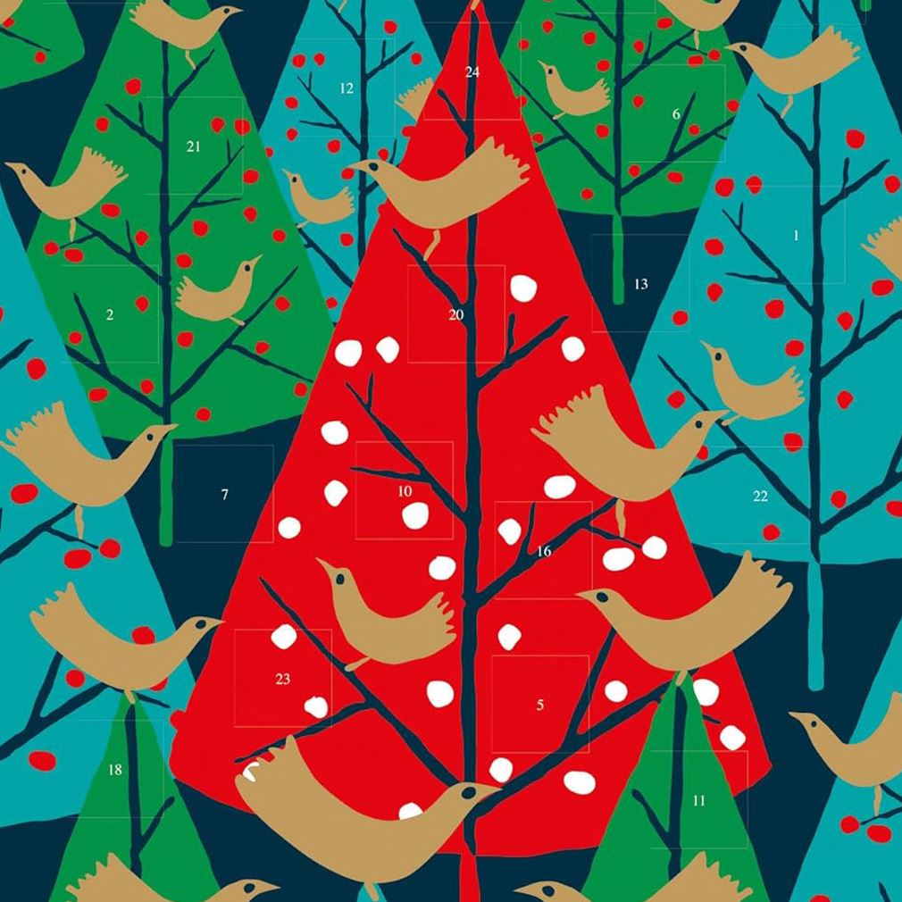 Brilliant Birds Christmas Advent Calendar | Christmas Tree Advent Calendar Advent Calendar - Tophatter Daily Deals