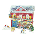 3D Toy Shop Christmas Advent Calendar | Advent Calendar with Pop-Up Characters Advent Calendar - Tophatter Daily Deals