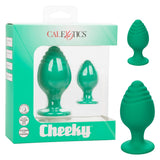 Cheeky Butt Plug Duo (Green) – Playful Butt Plug Set > Anal Range > Butt Plug Kits - Tophatter Daily Deals