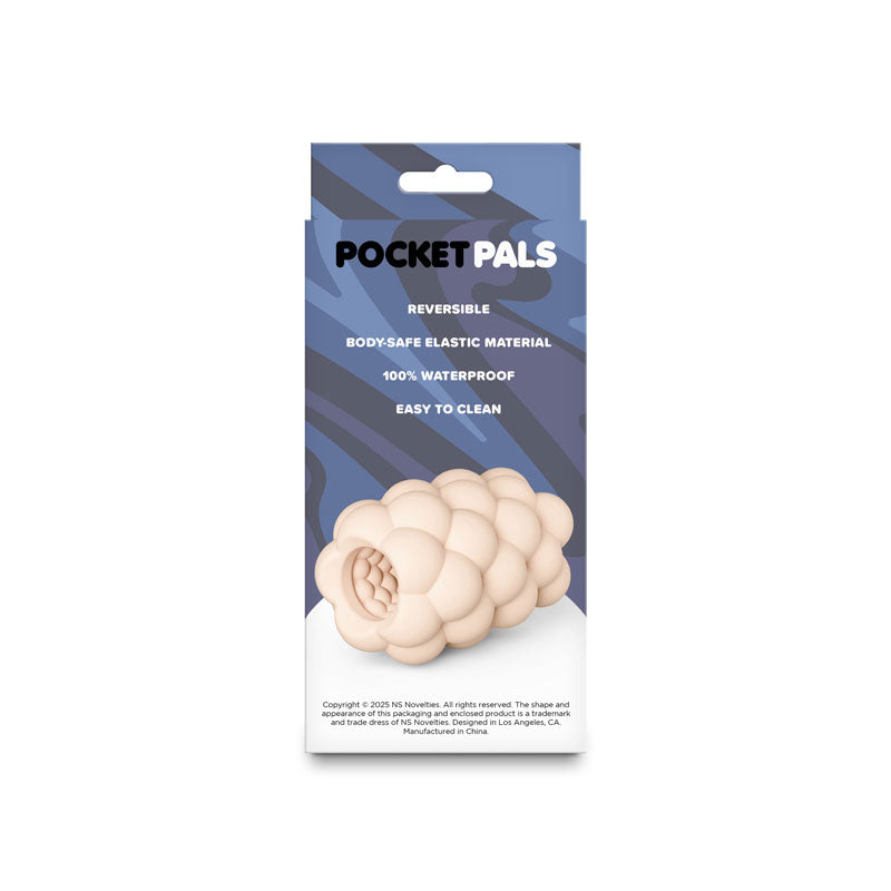 Pocket Pals Bubbles Mini Stroker – Travel-Friendly Reversible TPE Stroker > Sex Toys For Men > Masturbators Cup - Tophatter Daily Deals
