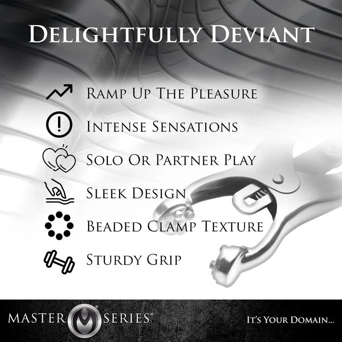 Sterling Monarch Nipple Vice BDSM > Sex Toys > Nipple Clamps - Tophatter Daily Deals