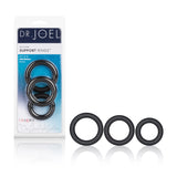 Dr. Joel Kaplan Silicone Support Rings – Hygienic Stretchy All-Purpose Rings > Cock Ring > Sets - Tophatter Daily Deals