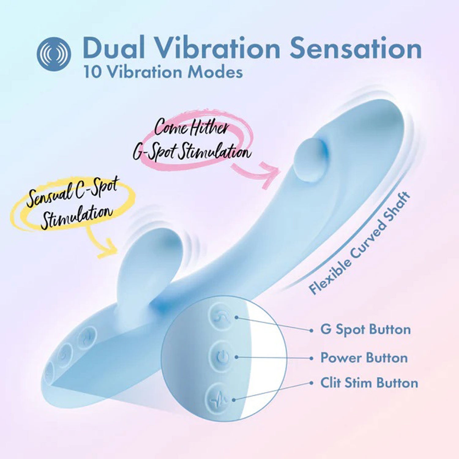 Play With Me Moondust Magic Rabbit Vibrator > Vibrators > Ladies > Rabbit - Tophatter Daily Deals