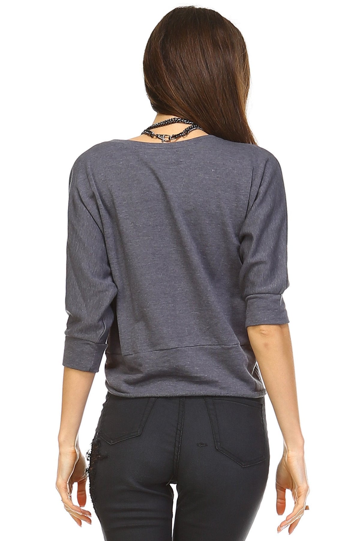 Women's Front Tie Sweater Sweater - Tophatter Daily Deals