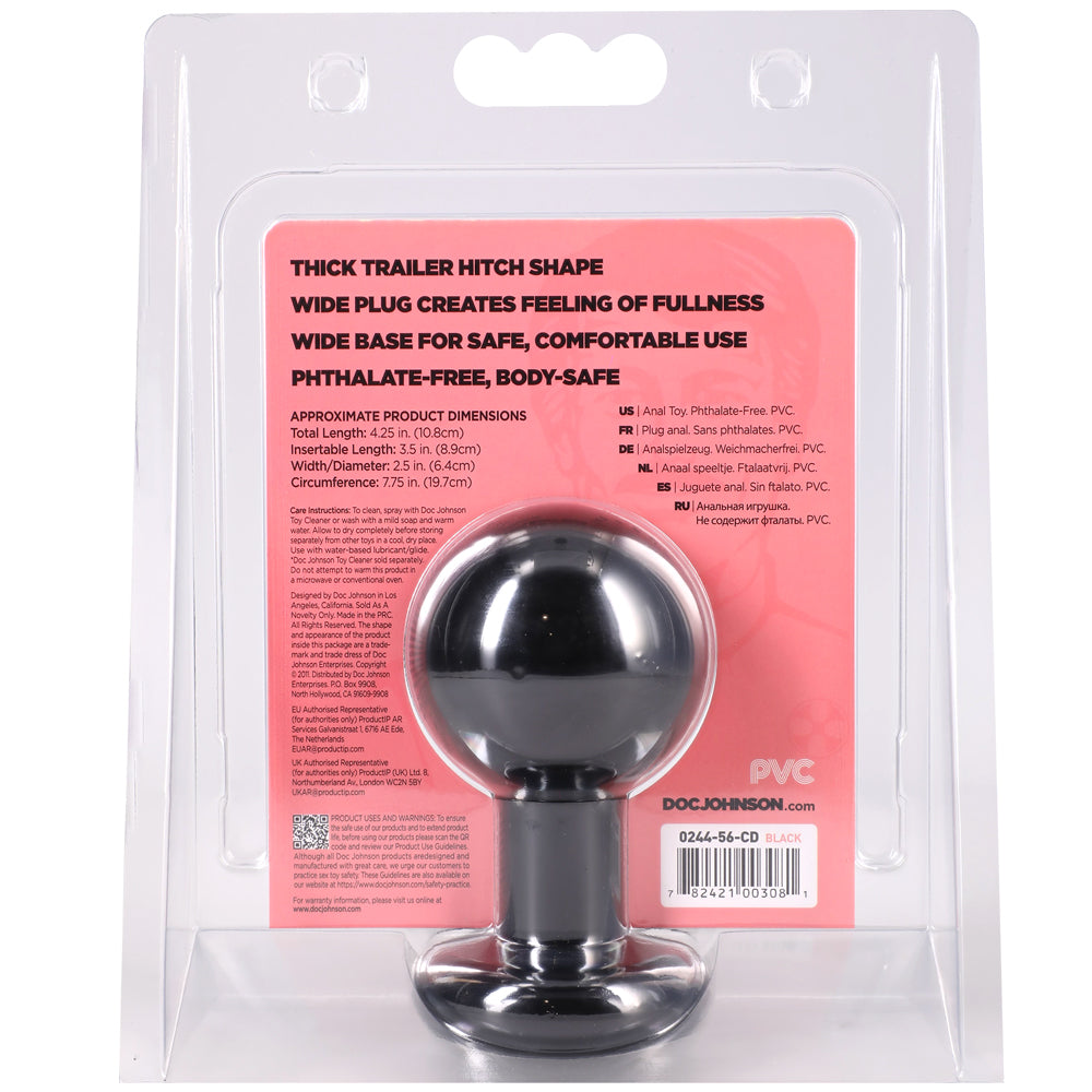 Round Butt Plug Medium – Comfortable and Safe Butt Plug > Anal Range > Butt Plugs - Tophatter Daily Deals