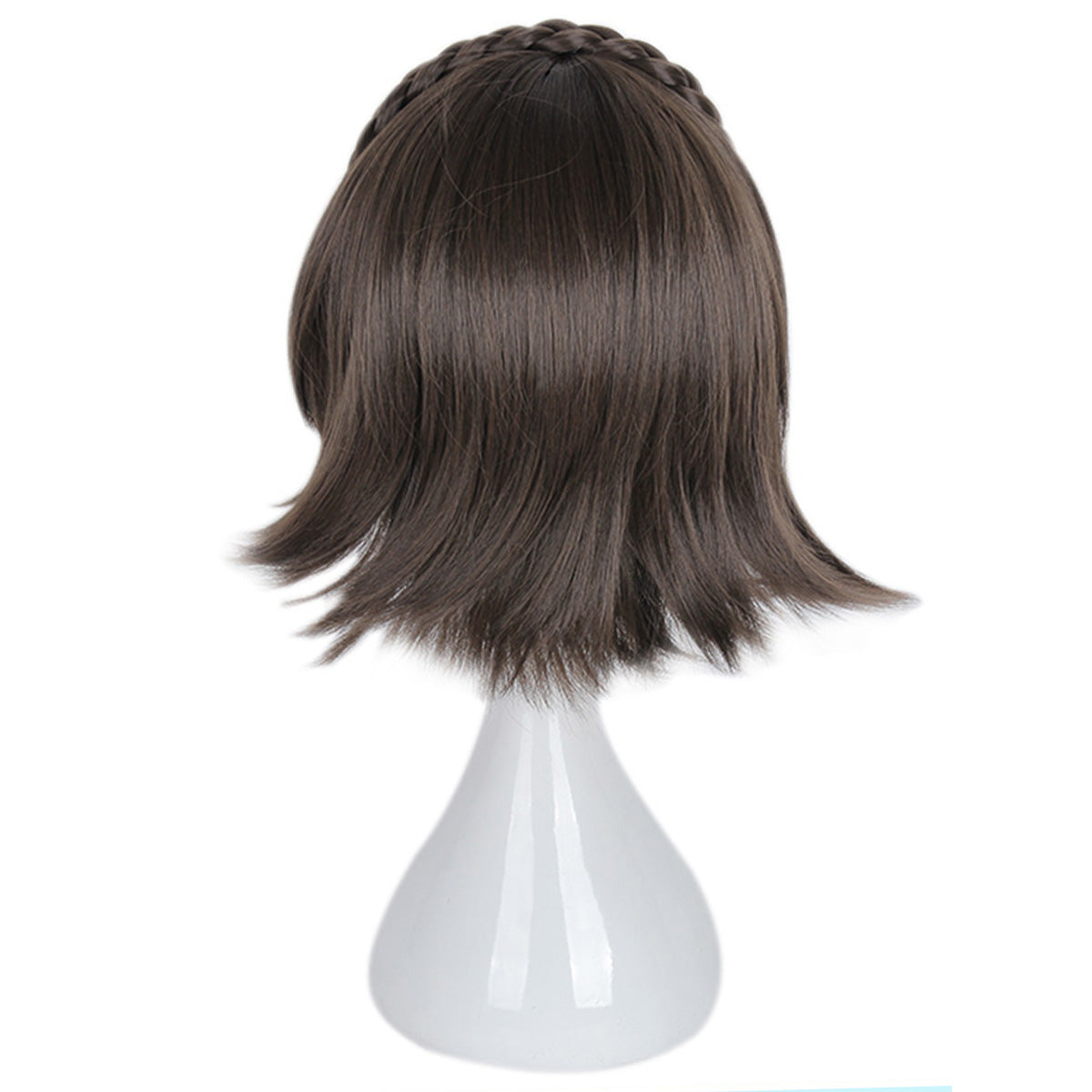 Persona 5 Makoto Niijima Brown Cosplay Wig - B Edition Wig - Tophatter Daily Deals