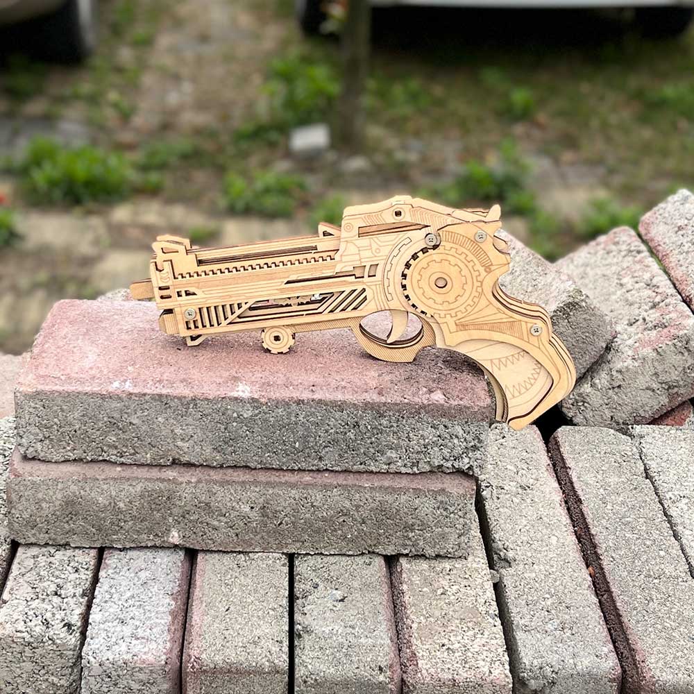 Hunting Gun 3D Rubber Band Gun Model Kit - Tophatter Daily Deals