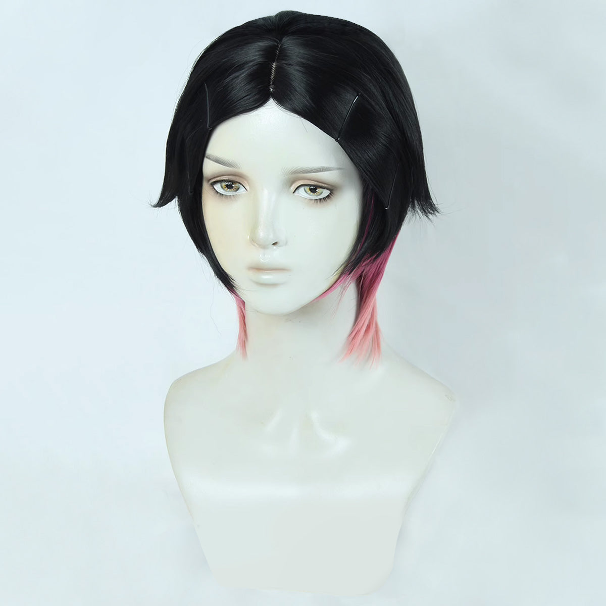 Valorant Clove Black Purple Cosplay Wig Wig - Tophatter Daily Deals