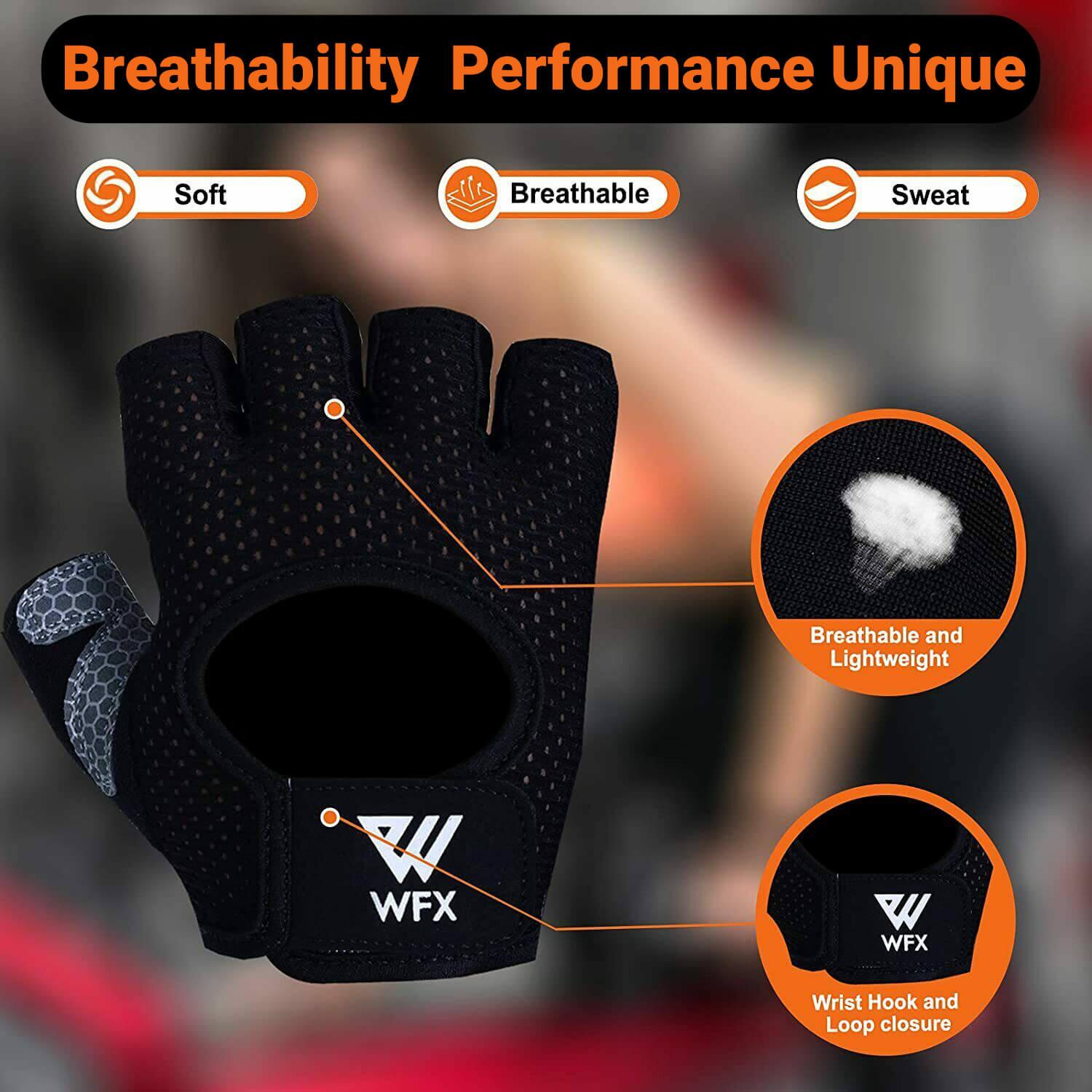 Weight Lifting Gloves for Men and Women - Best Gym Gloves Exercise & Fitness - Tophatter Daily Deals