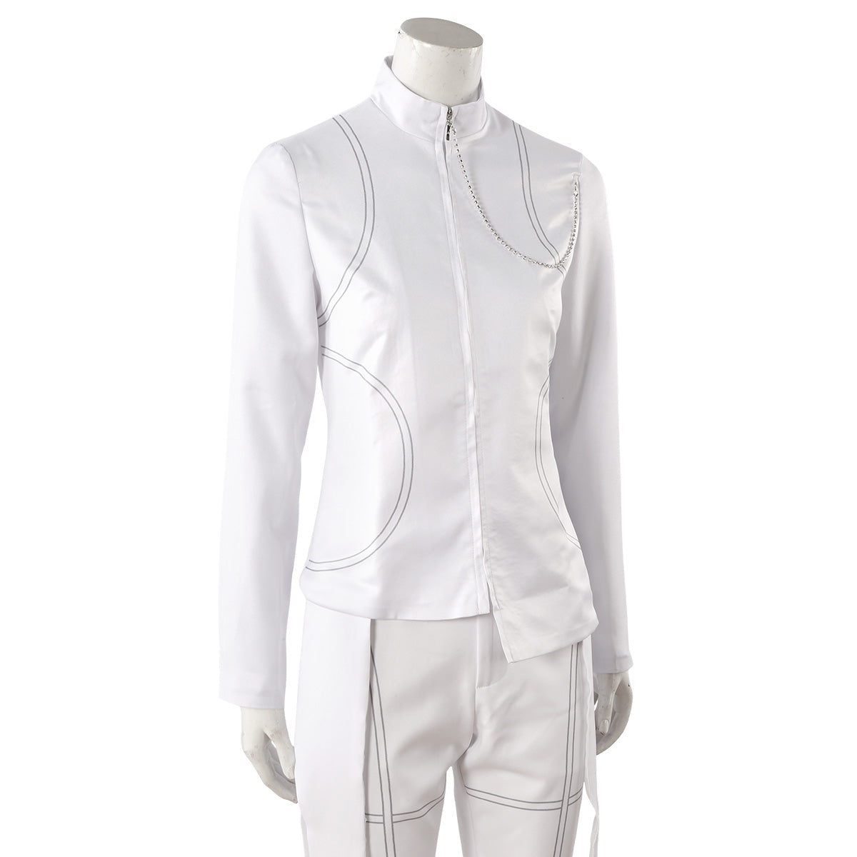 Alien Stage Ivan Round 6 White Cosplay Costume - Tophatter Daily Deals