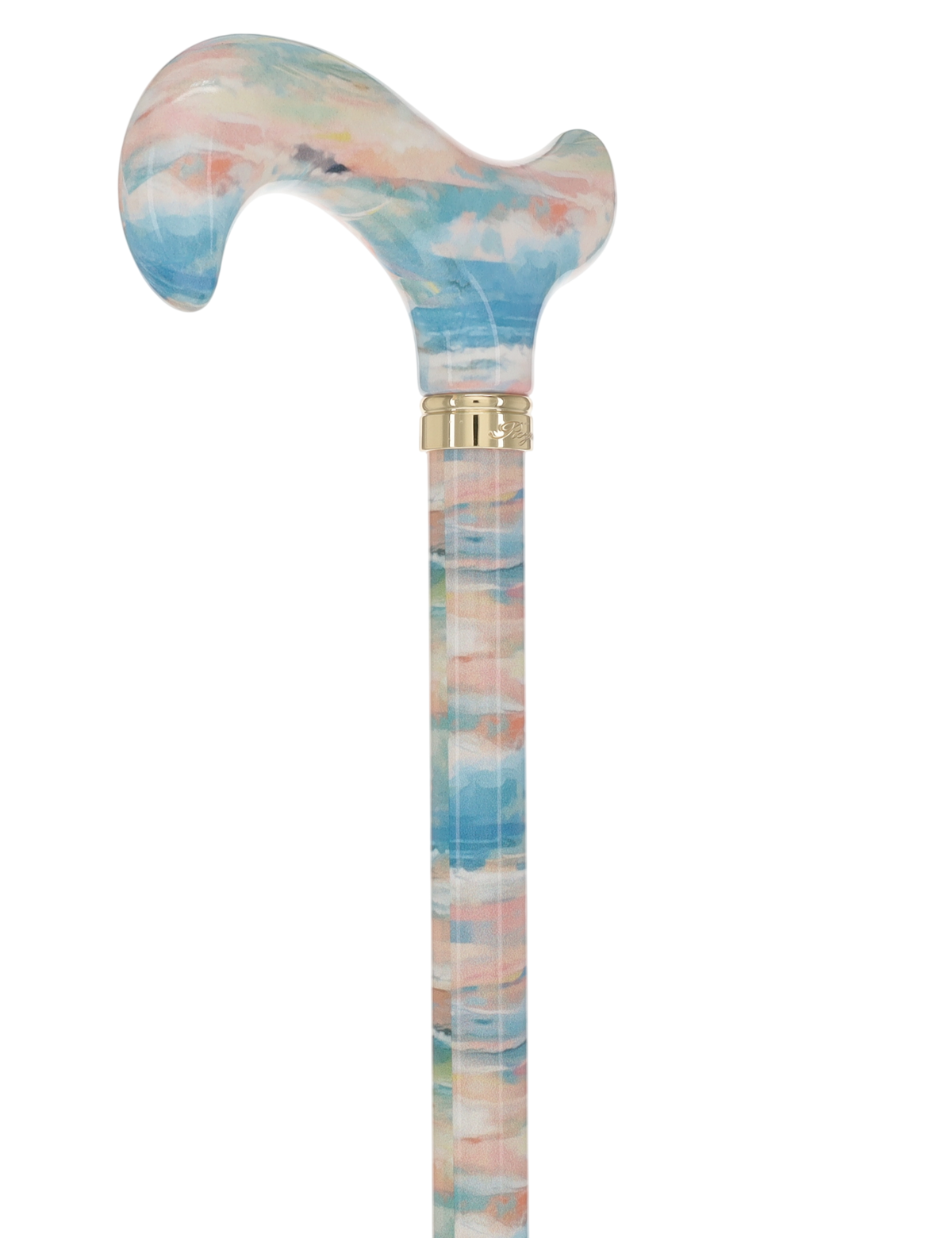 HD Pattern Designer Cane - Matching Handle & Shaft - Durable Adjustable Aluminum - Tophatter Daily Deals