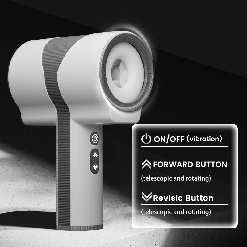 Raiden - Telescopic Rotation Masturbation Cup - Tophatter Daily Deals