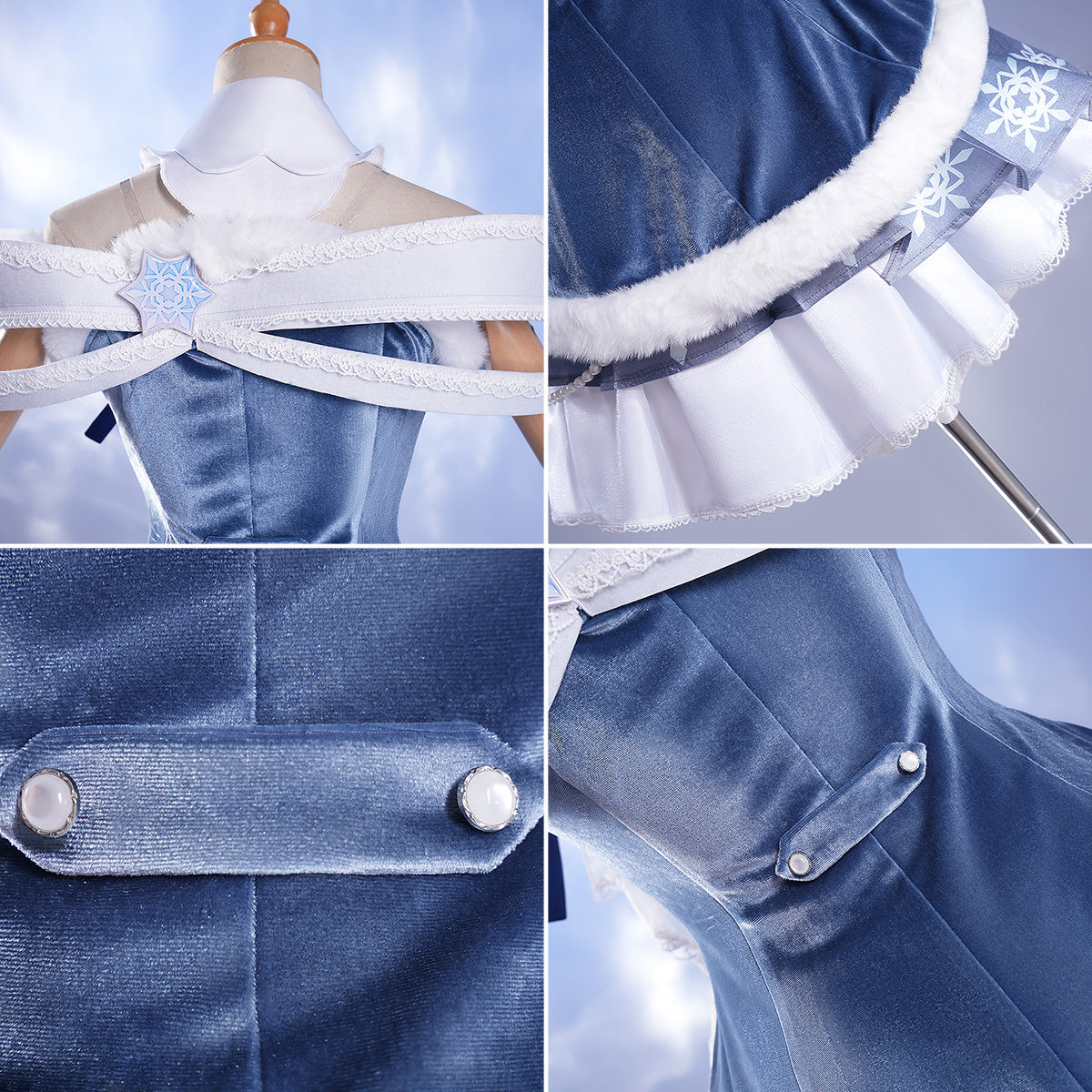 Vocal Idol Snow Virtual Girl 2025 Cosplay Costume Costume - Tophatter Daily Deals