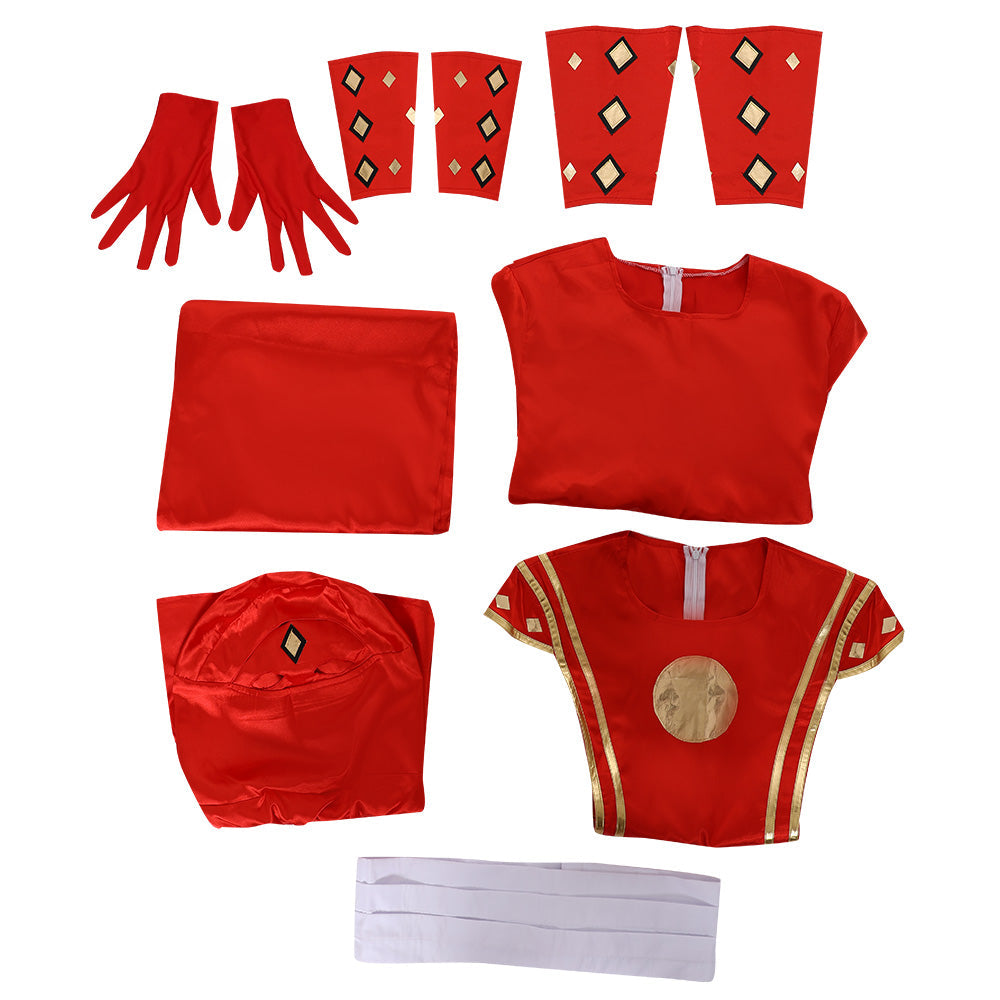 Power Rangers Red Ninjetti Ranger Red Ninja Ranger Cosplay Costume Costume - Tophatter Daily Deals