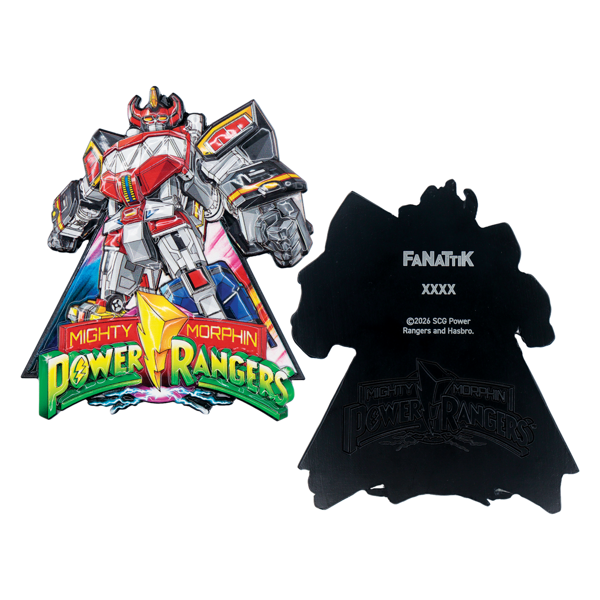 Power Rangers – Limited Edition Megazord Medallion Replica Coin - Tophatter Daily Deals