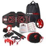 Portable Home Gym Equipment - All-In-One Portable Home Gym Full Body Workout Equipment Exercise & Fitness - Tophatter Daily Deals