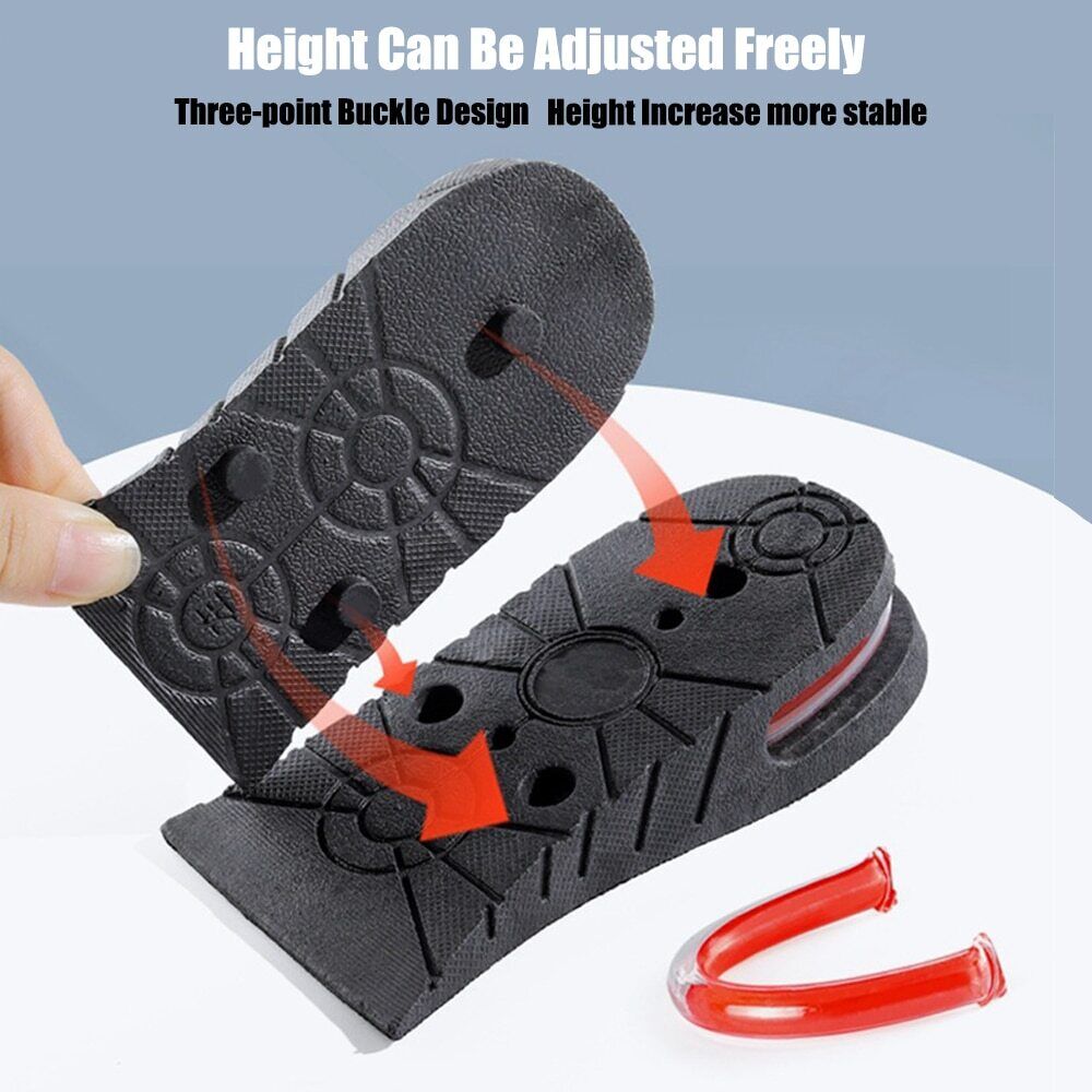 Height Increase Insoles Adjustable Shoe Lifts 9cm Comfort - Tophatter Daily Deals