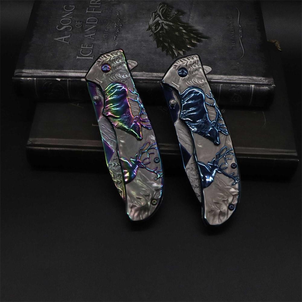 Fantastic Reindeer Folding Knife - Tophatter Daily Deals