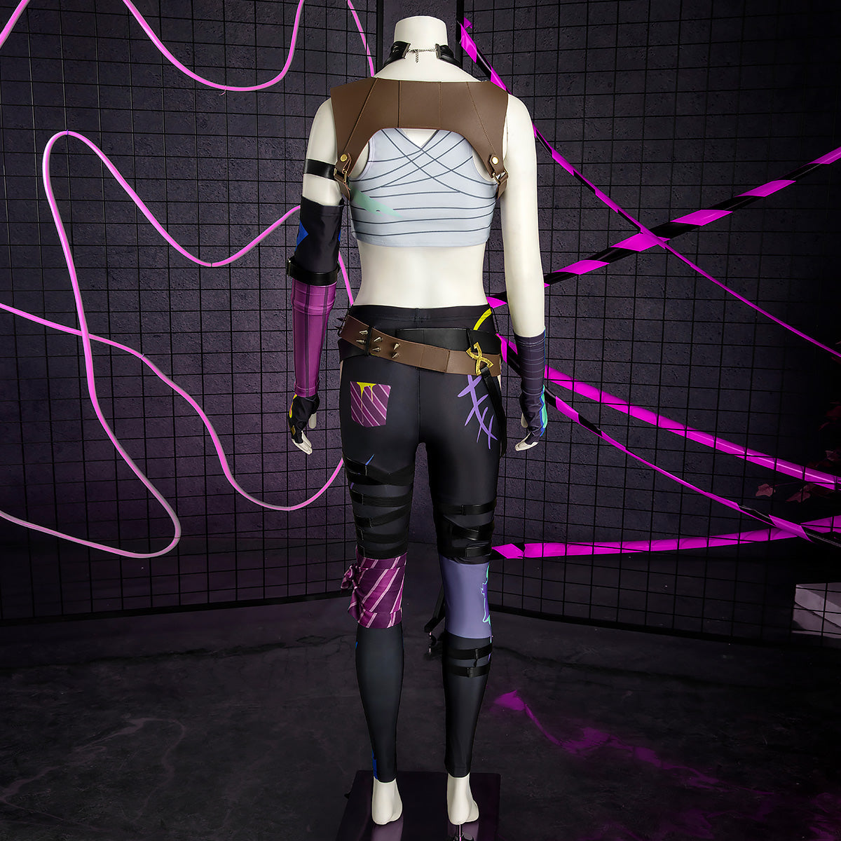 Arcane Season 2 League of Legends LOL Jinx Cosplay Costume Costume - Tophatter Daily Deals