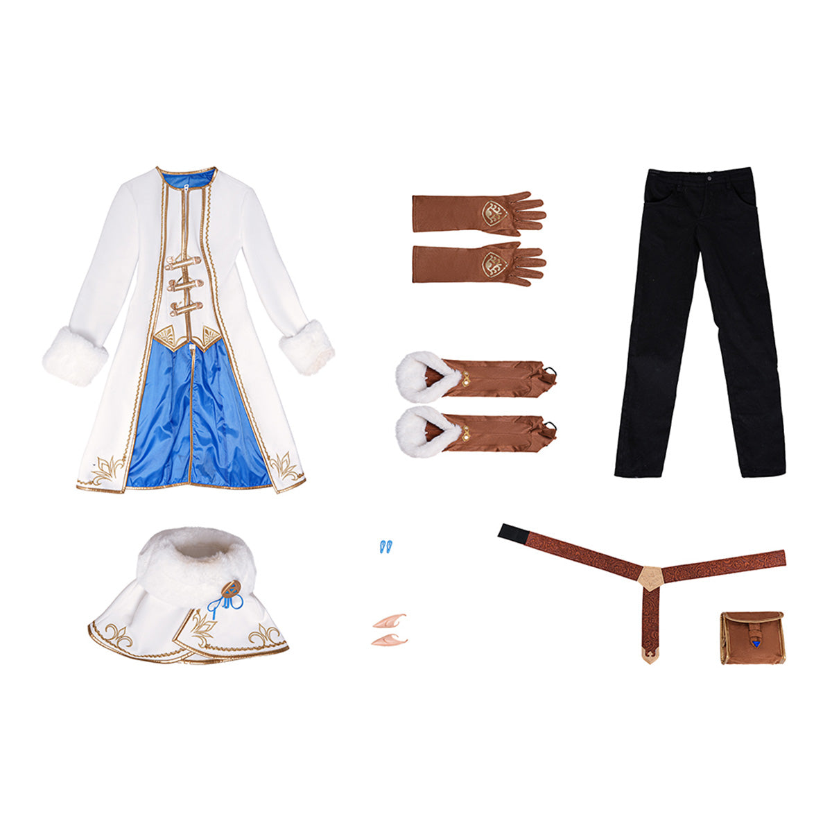 TLOZ: Tears of the Kingdom Princess Zelda Winter Wear Cosplay Costume Costume - Tophatter Daily Deals