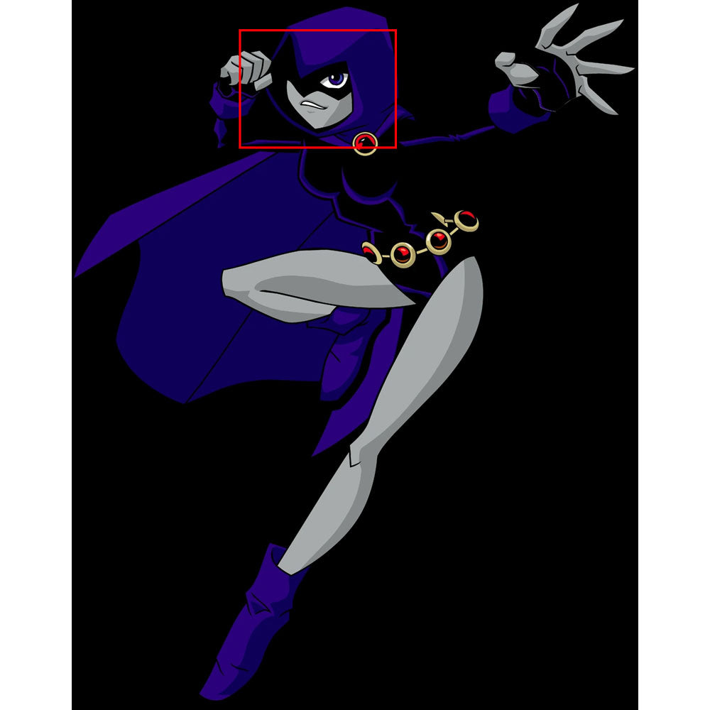 Raven Superheroine Halloween Purple Cosplay Wig Wig - Tophatter Daily Deals