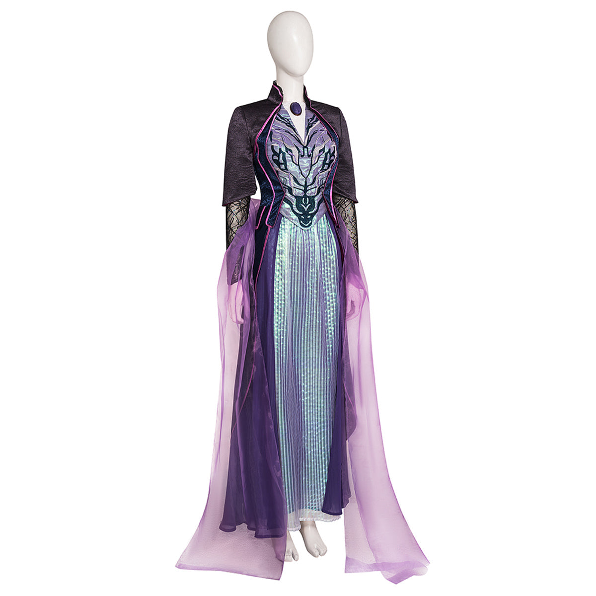 MAV Agatha All Along Ghost Agatha Harkness Cosplay Costume Costume - Tophatter Daily Deals