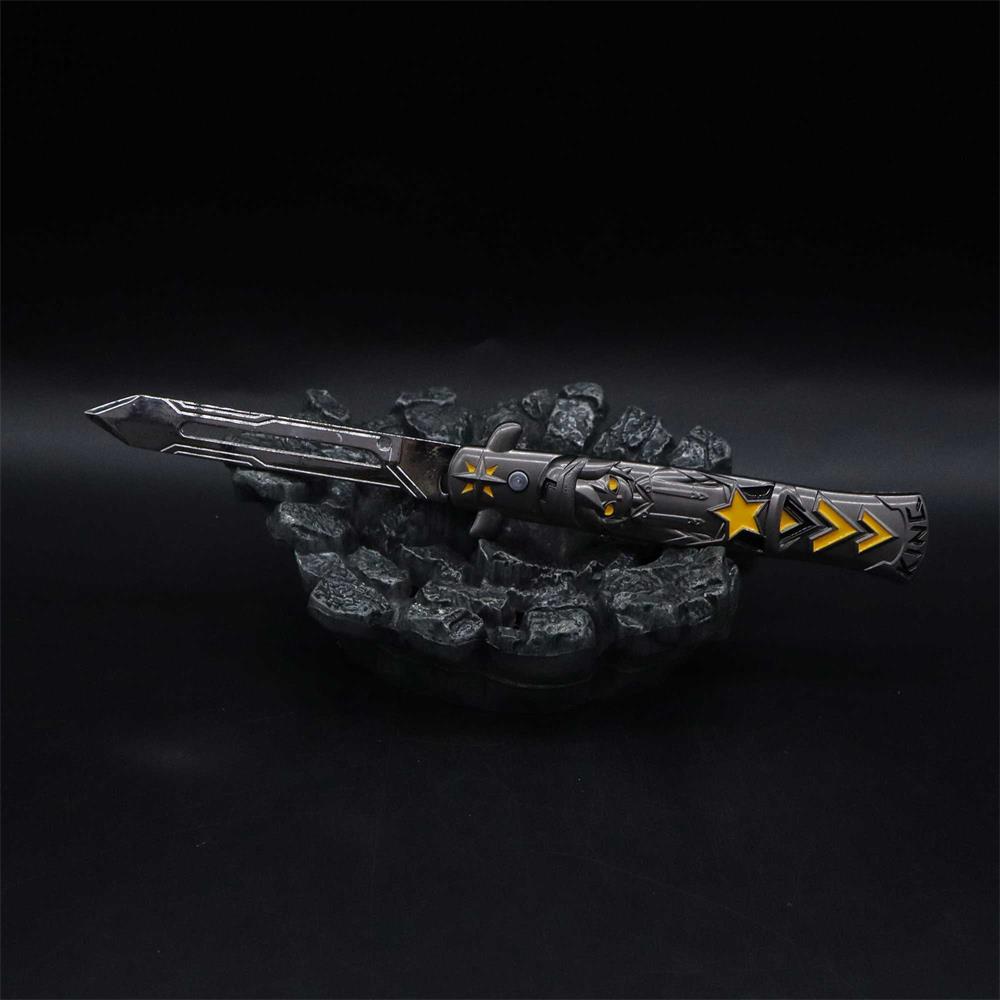 Folding Knife Game Animation Collection Metal Model - Tophatter Daily Deals