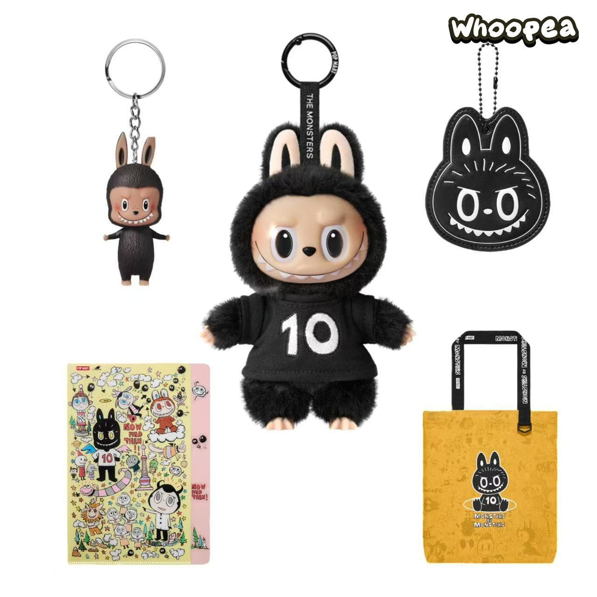 POP MART LABUBU 10th ANNIVERSARY GIFT SET, EXCLUSIVE EDITION SET B (5 PCS) - Tophatter Daily Deals
