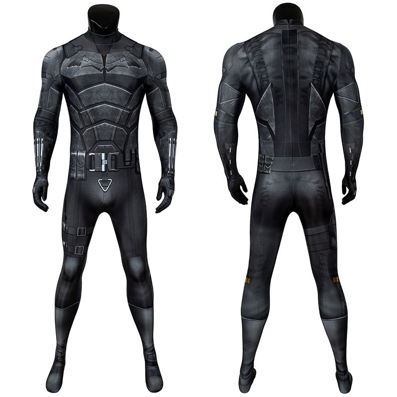 2022 Movie Bruce Wayne Robert Pattinson Jumpsuit Cosplay Costume Costume - Tophatter Daily Deals