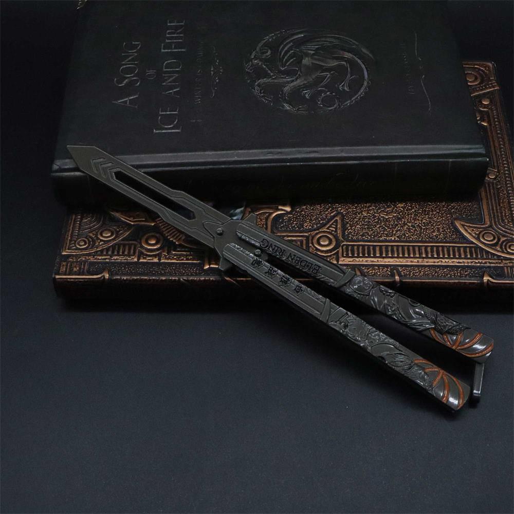 Game Peripherals Folding Knife Trainer Replica - Tophatter Daily Deals