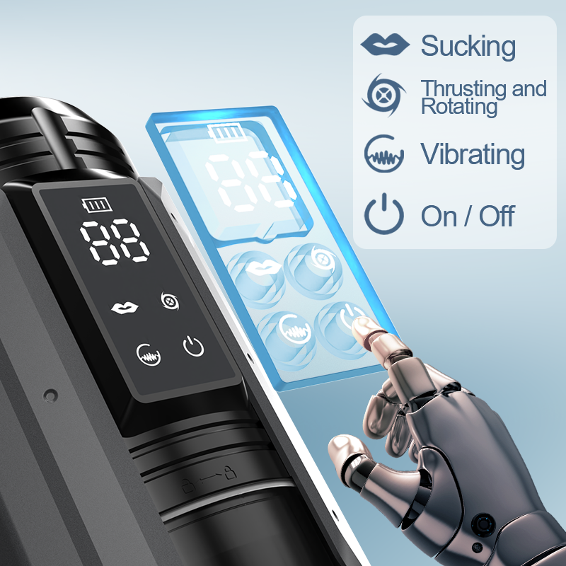 King - 100% Waterproof 4 IN 1 Automatic Masturbation Cup for Men Masturbation Cup - Tophatter Daily Deals