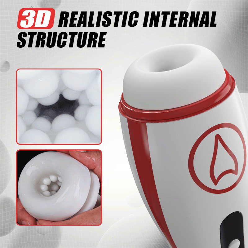 Valeria - 7 Suction Vibrations Voice Moans Masturbator Immersive Interaction Stroker - Tophatter Daily Deals