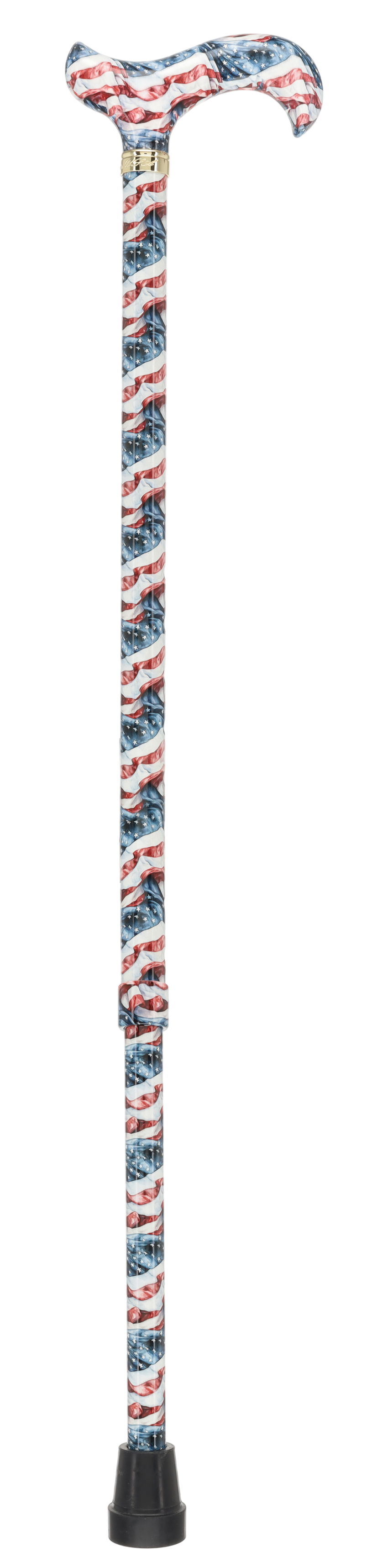 HD Pattern Designer Cane - Matching Handle & Shaft - Durable Adjustable Aluminum - Tophatter Daily Deals