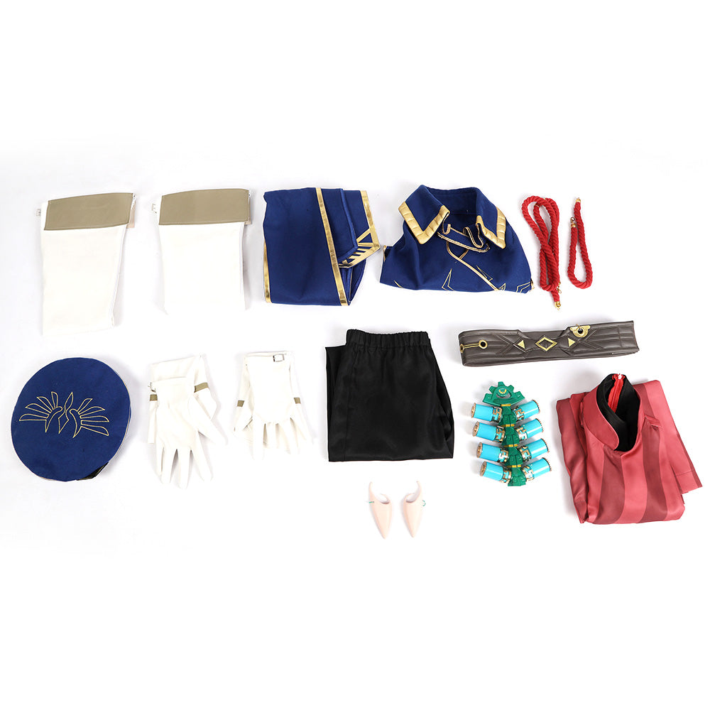 The Legend of Zelda: Tears of the Kingdom Link Royal Guard Uniform Cosplay Costume - Tophatter Daily Deals