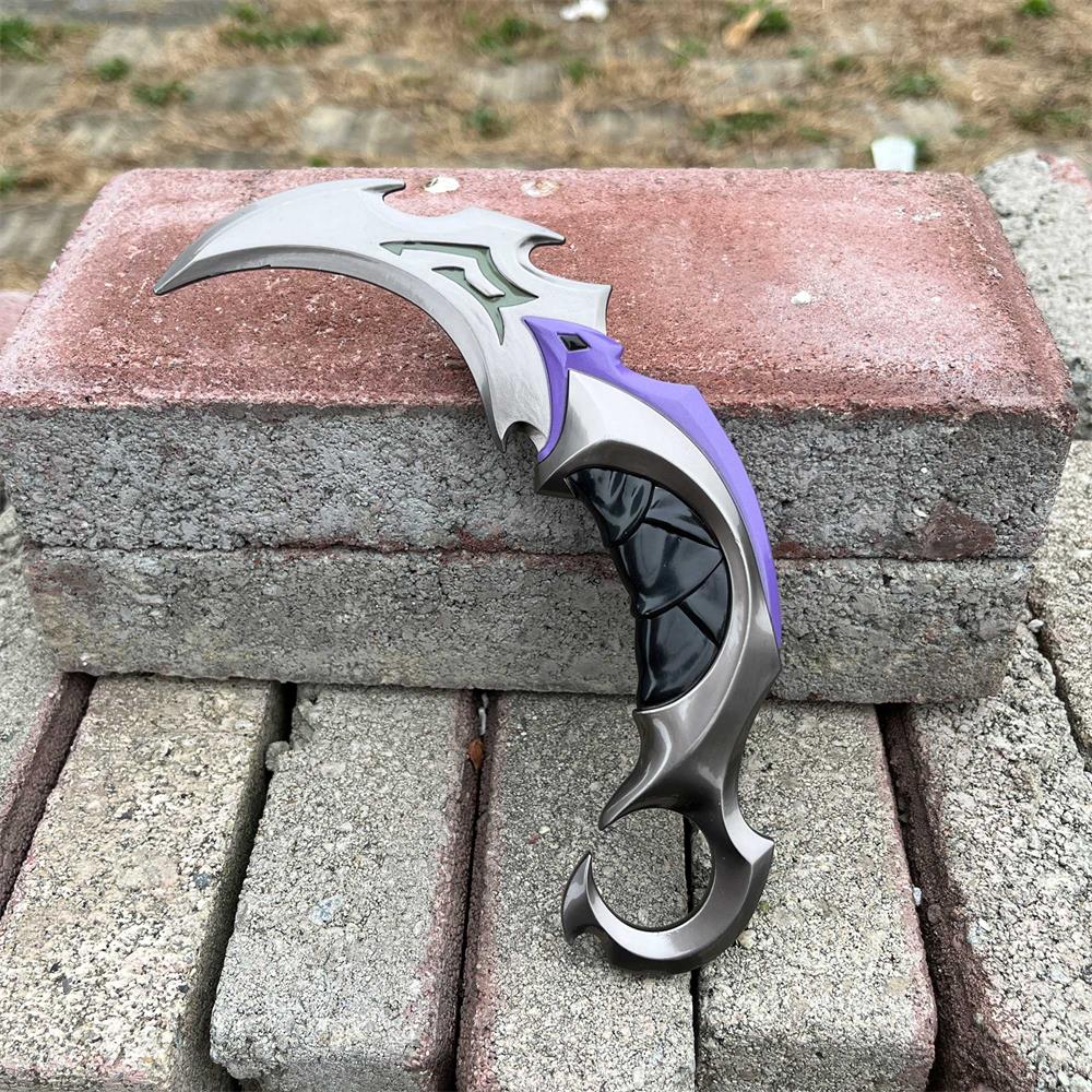 Reaver Karambit Metal Blunt Blade Trainer Cosplay Prop Game Replica - Tophatter Daily Deals
