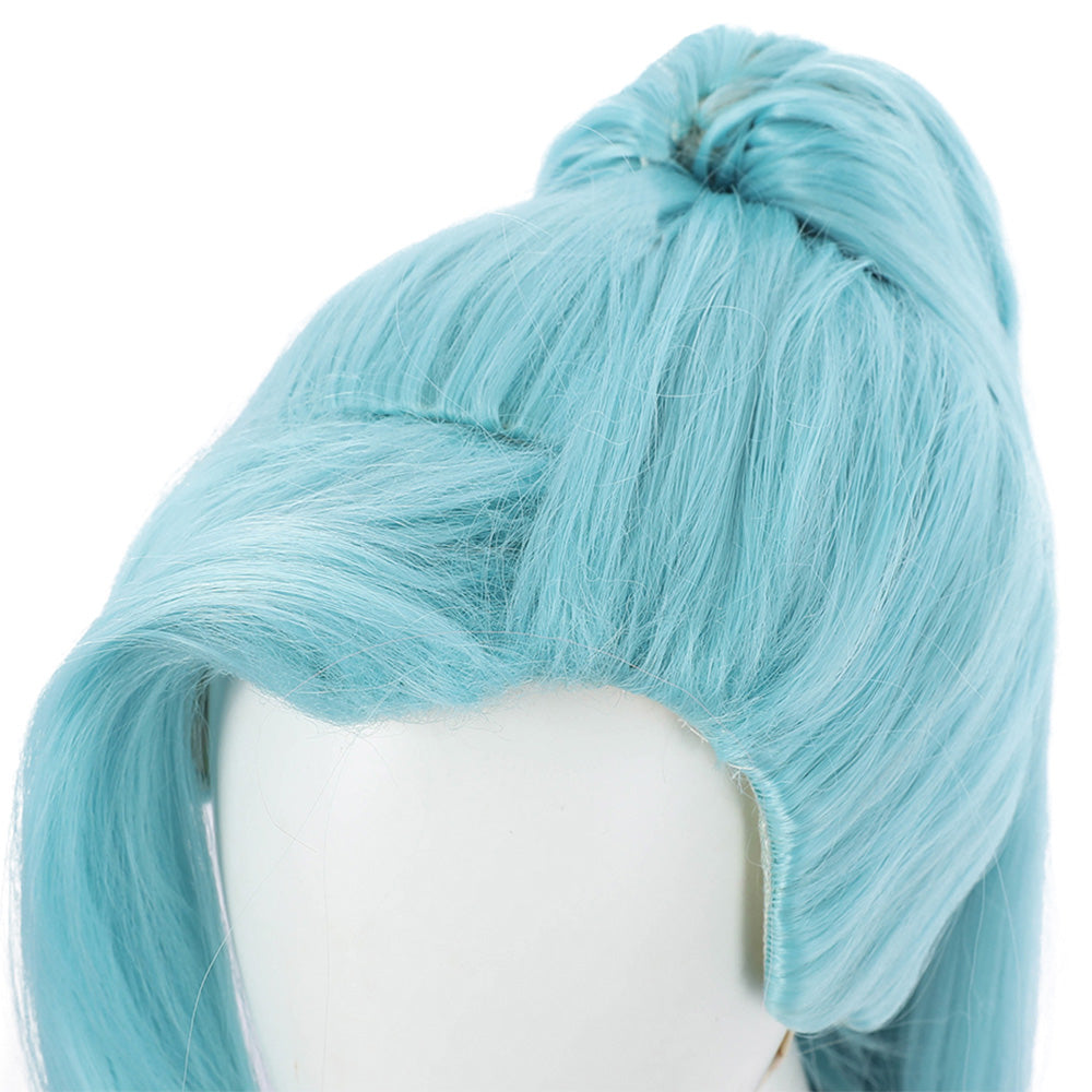 League Of Legends LOL 2020 K/DA KDA All Out Seraphine Blue Cosplay Wig Wig - Tophatter Daily Deals